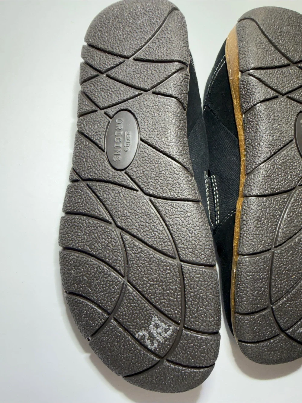 Earth Origins Black Suede women’s Slip-On Loafers size 8M